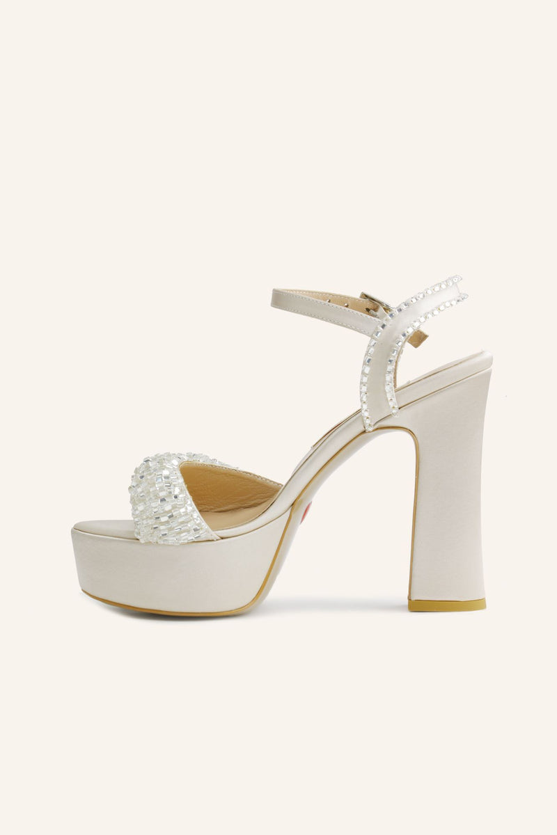 Lulu heels off-white