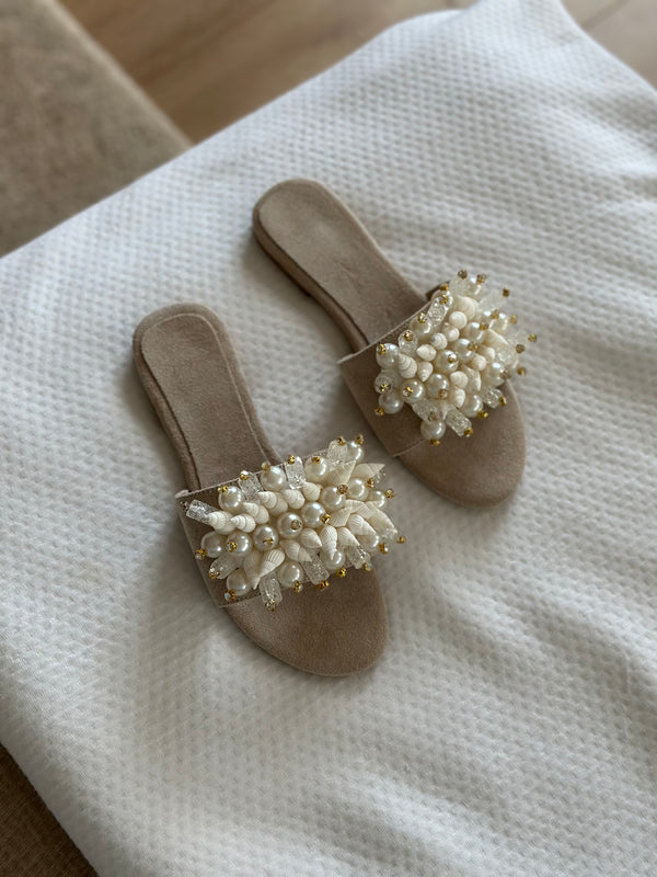 Seashell slippers