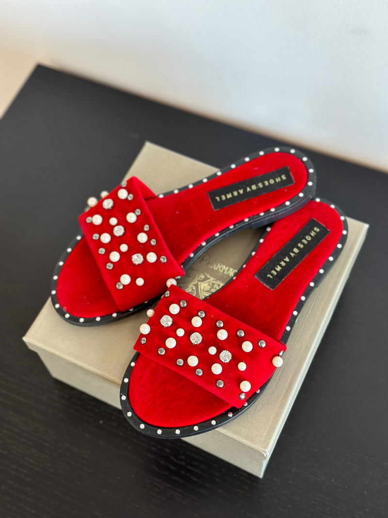 Red pearl slides