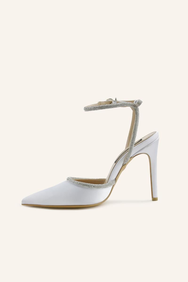 Jules heels white