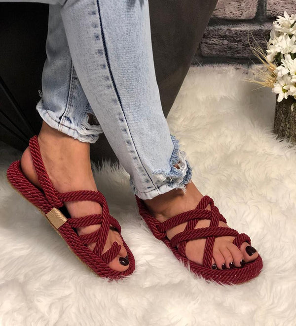 bordeaux sandals 3.0