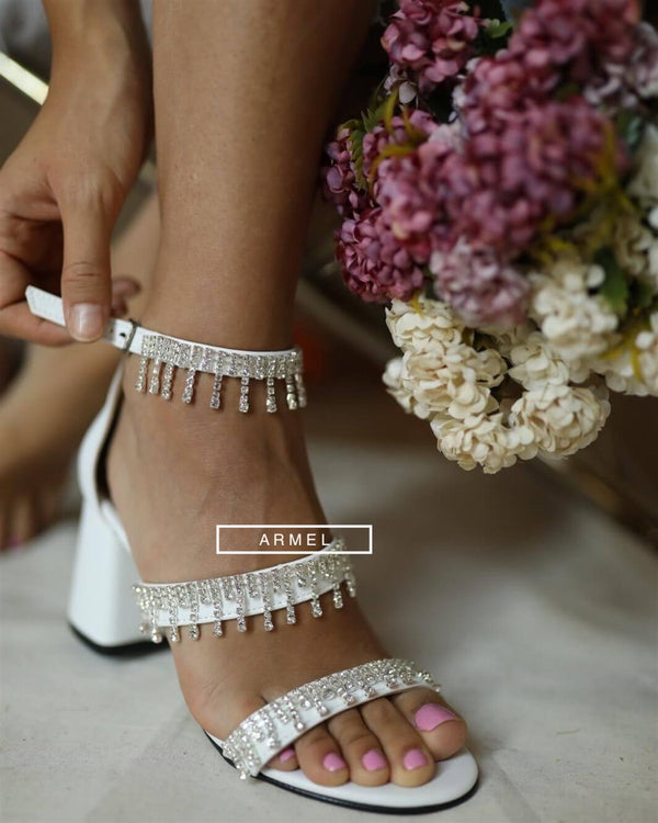 Kendall heels wit