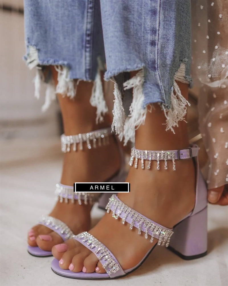 Kendall heels lila