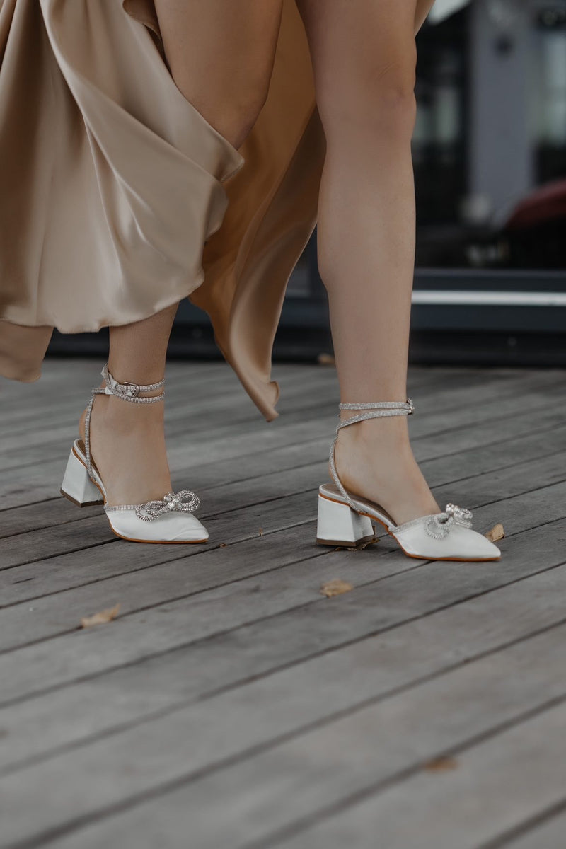 Selma heels 5cm White