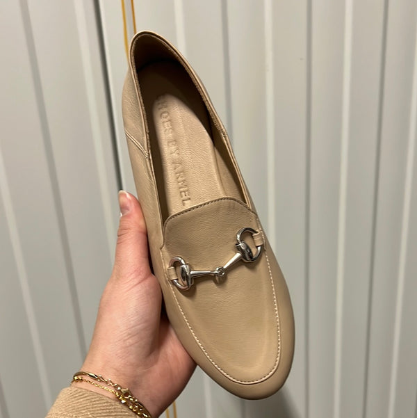 Nude loafers | Real leather